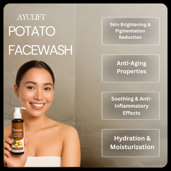 Potato Ayurvedic Face Wash - Image 2